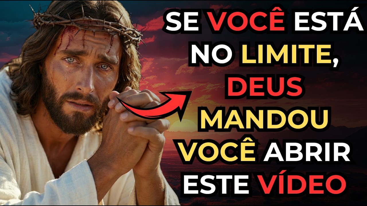 VOCÊ PENSA QUE NÃO VAI SUPORTAR… É AÍ QUE EU COMEÇO A AGIR! 🙏🔥 Palavra de Deus Para Hoje