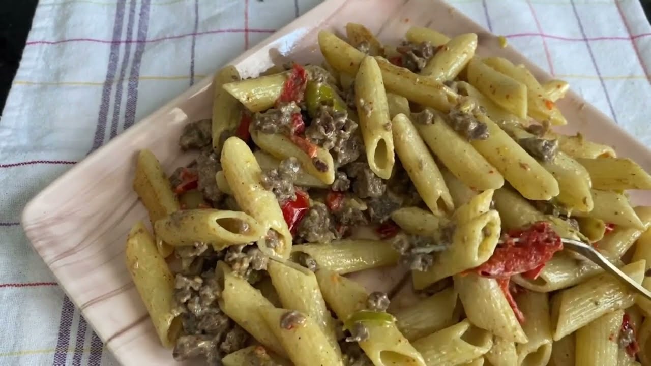 ANA YEMEK KIYMALI MAKARNA | FARKLI TARİFİ İLE BU TADI ÇOK SEVECEKSİNİZ…