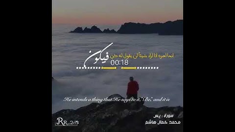 القارئ محمد كمال هاشم