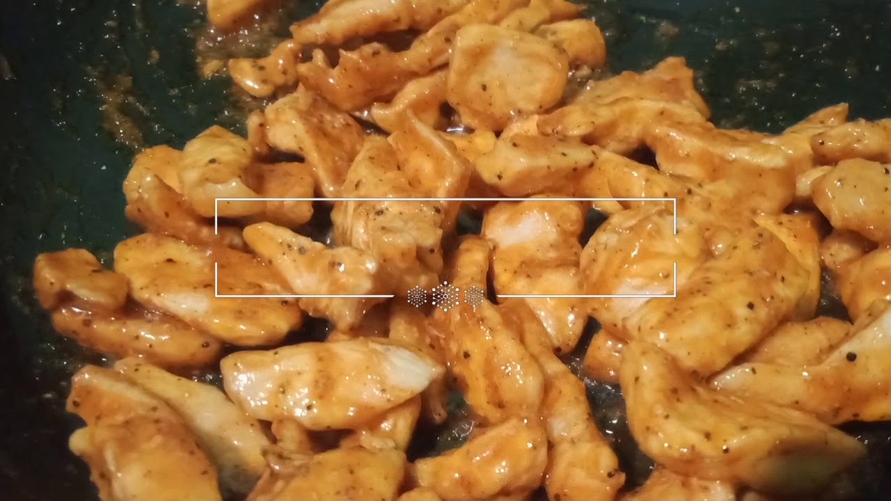 Sweet'n'Sour Chicken Strips Recipe How to make Chinese Chicken Strips