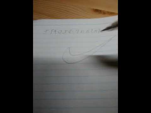 ナイキロゴの書き方 Youtube