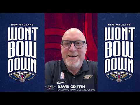 Pelicans David Griffin discusses re-opening the team's practice facility amid COVID-19 restrictions