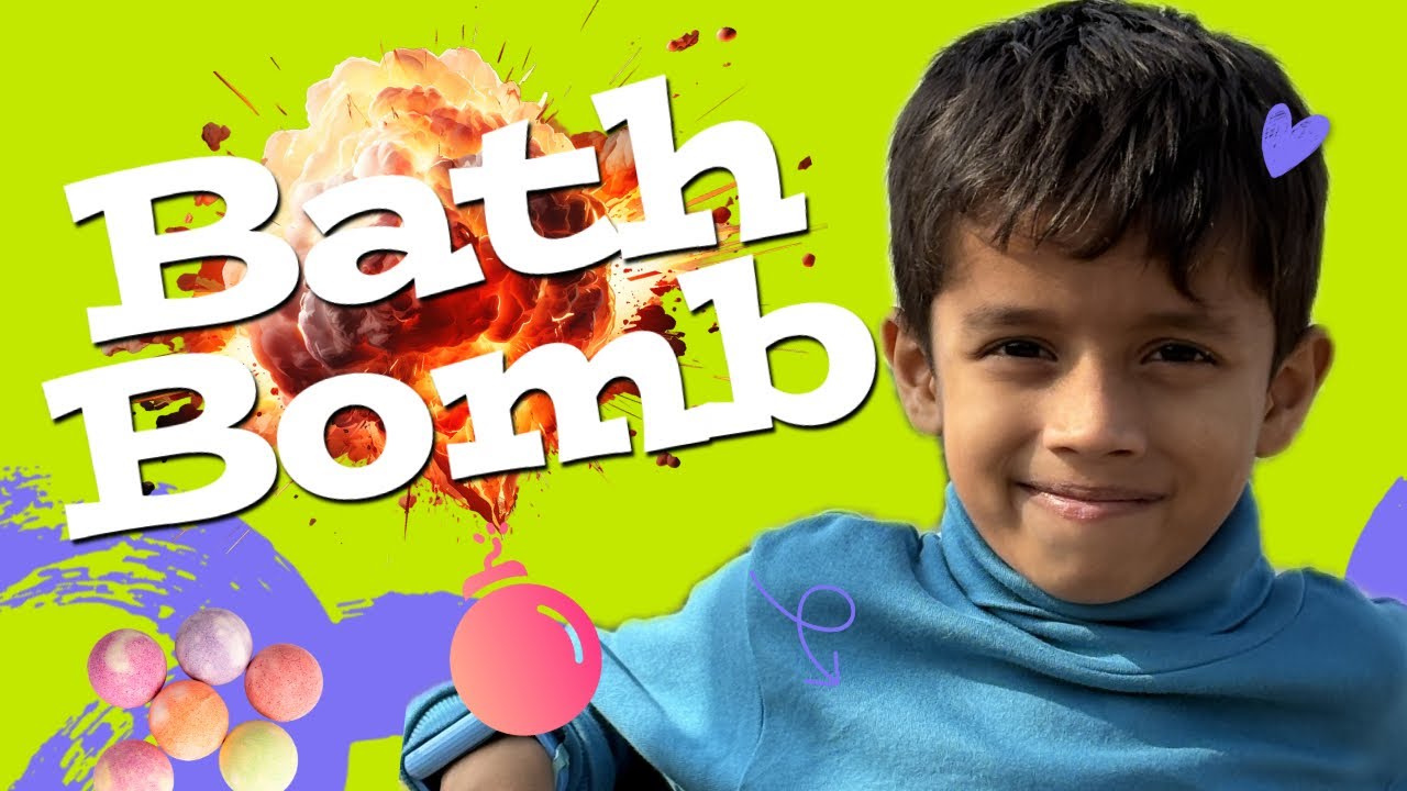 MAGICAL Bath Bomb Science Experiment! 