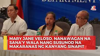 Mary Jane Veloso, nanawagan na sana’y wala nang susunod na makaranas ng kanyang...