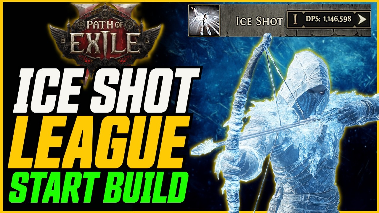 BEST BOW LEAGUE STARTER! Ice Shot / Snipe Deadeye Build Guide // Path of Exile 2 0.5 League