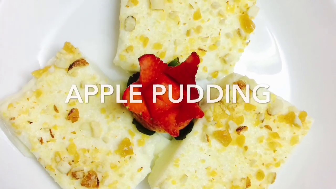 APPLE PUDDING .Easy Desert Recipe. - YouTube