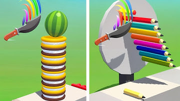 Slice it All 3D game in MAX LEVEL 🥳| ASMR Cutting | Level 149 - 153| ASMR SLICING GAMEPLAY