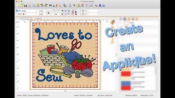 How to add an applique shape to any design using StitchArtist