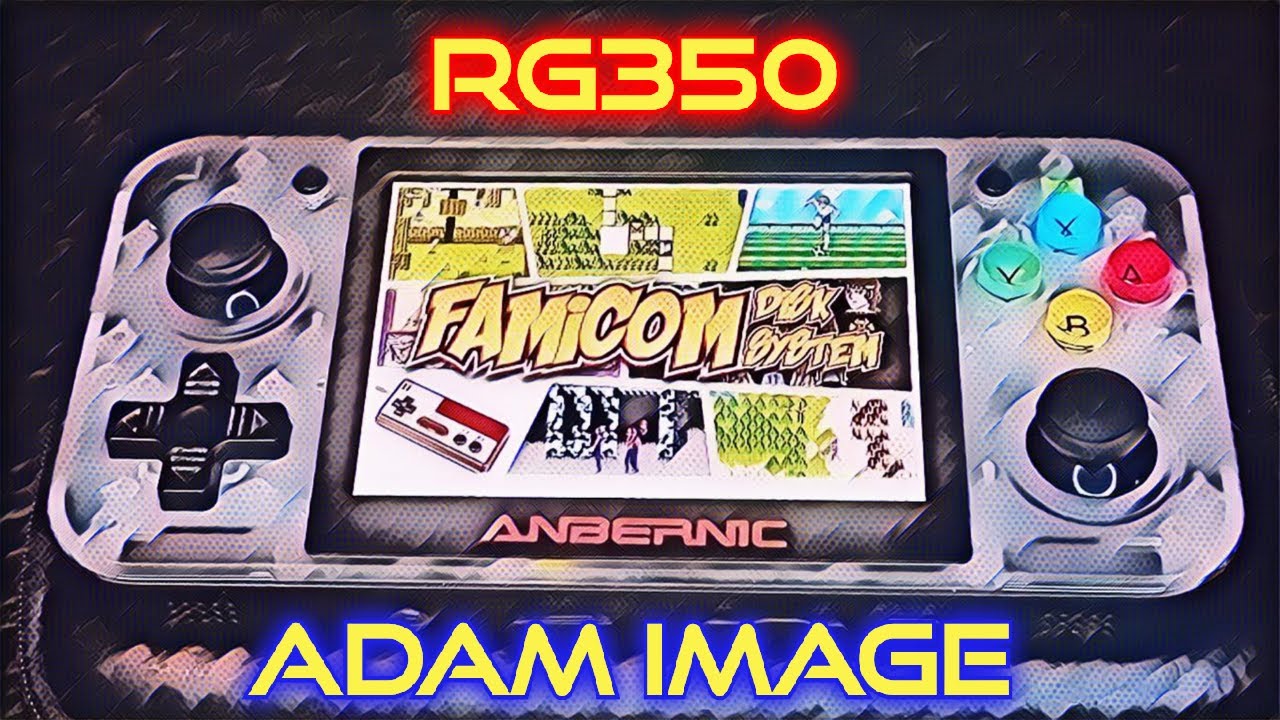 RG350 (Adam Image) Famicom Disk System Performance - YouTube