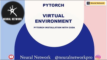 pytorch installation with cuda | virtual environment creation | jupyter notebook installation