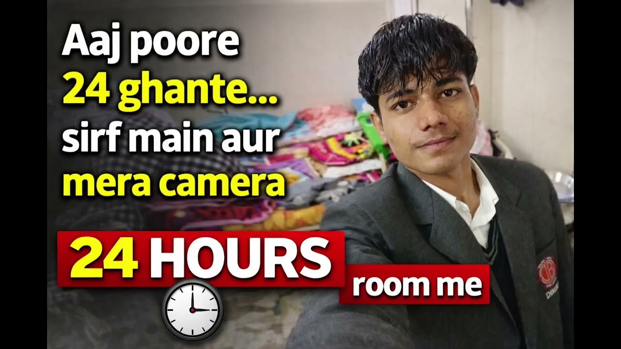 Title me “24 HOURS ALONE” capital letters me rakho — CTR better hota hai 📈