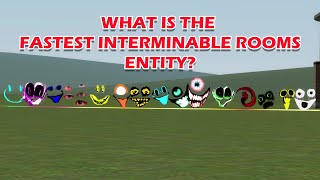 WHAT IS THE FASTEST INTERMINABLE ROOMS ENTITY (NEXTBOT) IN GMOD? UPDATE!