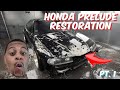 Turbo Honda Prelude restoration part 1