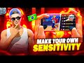 Make Your Own Sensi 📁🔥| Ob52 Update Aim Lock Sensitivity 👾🔒 | No Recoil 💯 Working For All Devices 📱