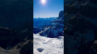 Winter in Switzerland… #mountains #switzerland #winter nature, travel, peaceful, cold, snow, alps