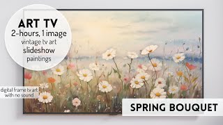 Vintage Spring TV Art Painting Screensaver | Framed Art TV | Art For TV Screen