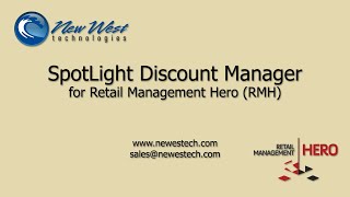 Software Demo: SpotLight for Retail Management Hero (RMH)