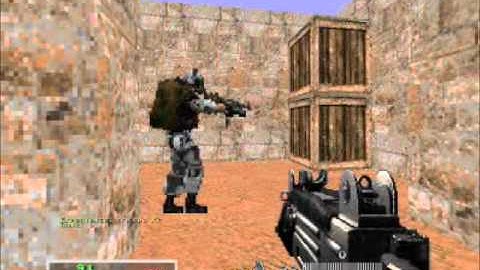 Doom 2 mod MW2 gameplay