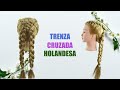 TRENZA HOLANDESA CRUZADA BOXEADORA/THE DUTCH CROSS BOXER BRAID🎀