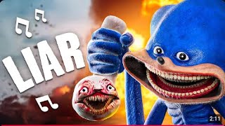 Horror Scux Liar A Shin Sonic Song Reaction.