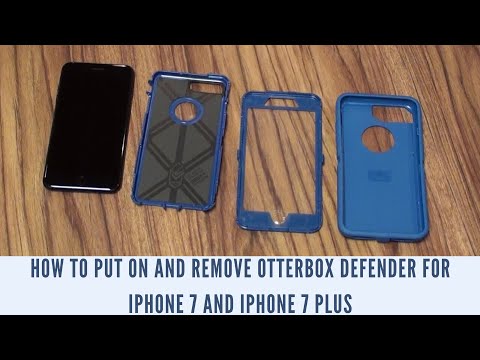 How to Put On and Remove OtterBox Defender for iPhone 7 and iPhone 7 Plus