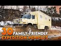 30 familyfriendly expedition vehicles that can go anywhere