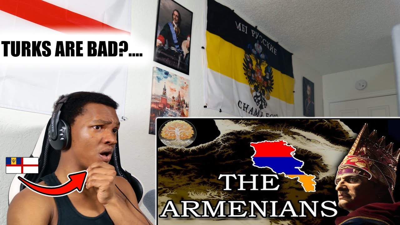 British caribbean guy reacts to Origins of The Armenians reaction history of turkey reaction