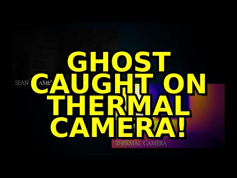 REAL GHOST CAUGHT ON THERMAL CAMERA IN HAUNTED UK CASTLE!