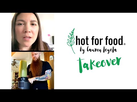 Porter McKnight of Atreyu makes a fancy burger | Ep #11 #hotforfoodtakeover LIVE | hot for food