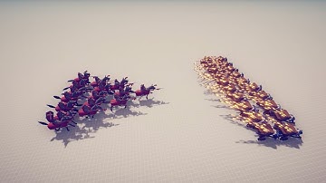 CAVALRY CHARGE vs ALL ARMIES | TABS