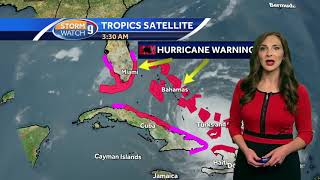Watch: Weekend shower chances; Warnings issued for FL ahead of Irma