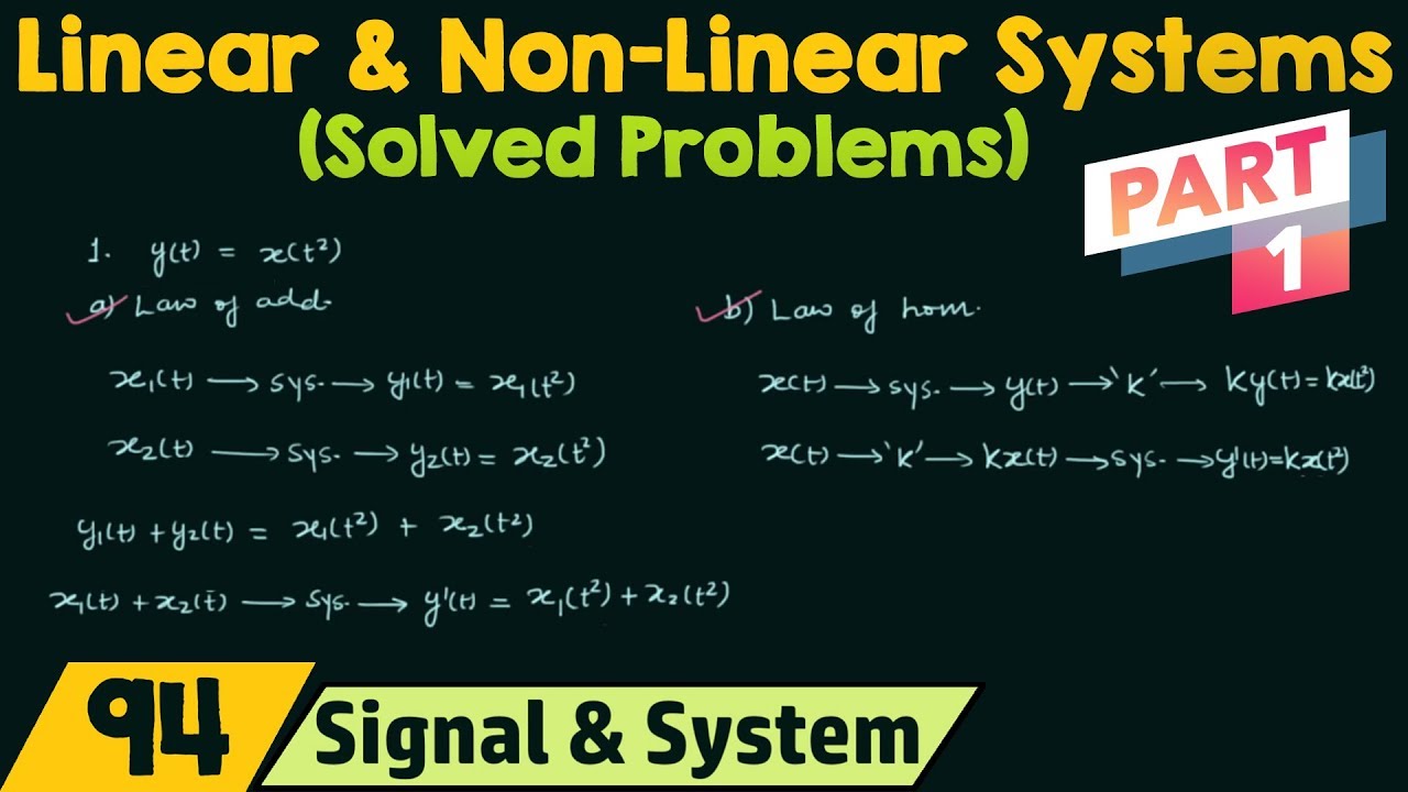 non linear problem solving