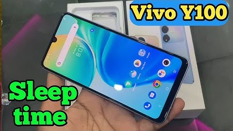 How To Change Lock Screen Time In Vivo Y100, Auto Screen Off In Vivo Y100, Sleep Time Change