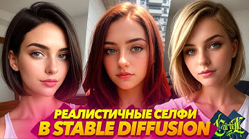 СЕЛФИ в STABLE DIFFUSION