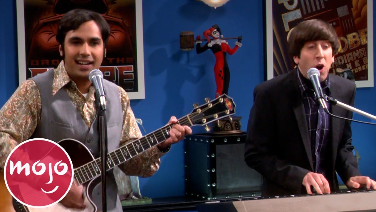 Top 10 Musical Moments on The Big Bang Theory - YouTube