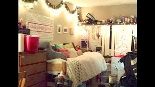 ❤ Christmas Dorm Room Tour! ❤