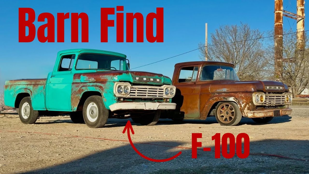Возрождение забытого Ford F100 1959 года НАХОДКА ИЗ САРА — Невероятная трансформация в патину!