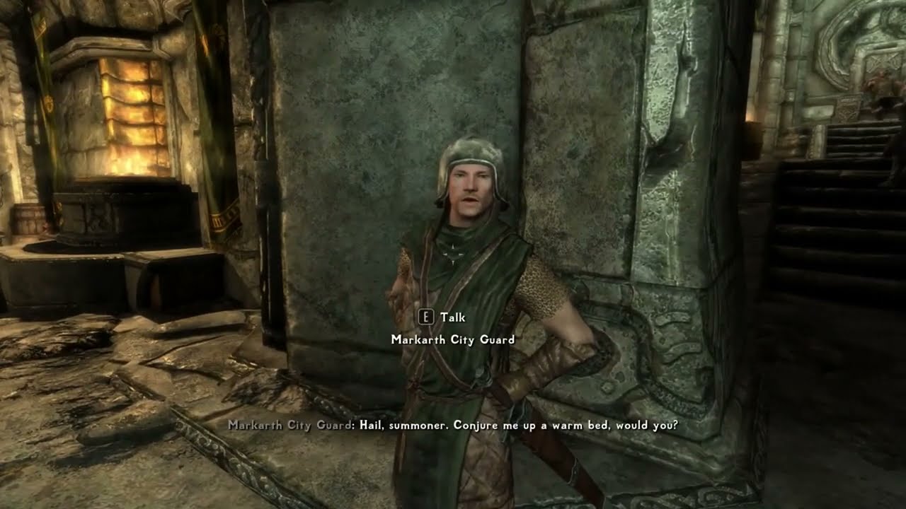 "Hail Summoner, Conjure Me Up A Warm Bed, Would You???"