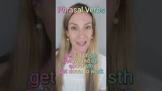 Day 2: 🚀 Phrasal Verbs with GET 👉 get rid of, get wound up, get down to 🤓💬 screenshot 4