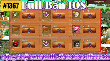 Game Lậu Mới Ra 2025 – Làng Lá Lậu,Tặng 1 Tỷ Vnd,Full Đồ 9999,Full Sét Lục Đạo,Bản IOS