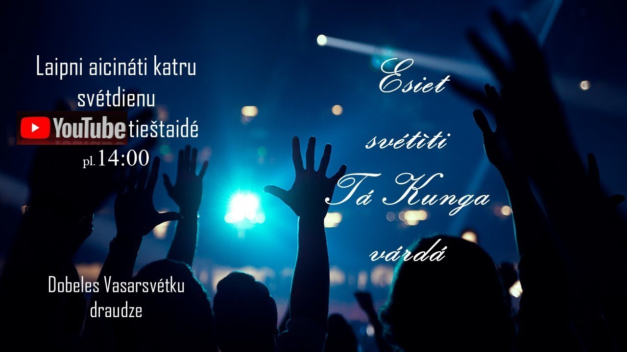 Dobeles Vasarsvētku draudze,,01.03.2026.,sludina mācītāja Gunta Matjuhova.