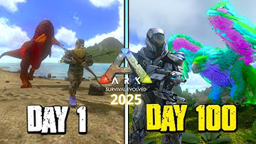 SURVIVING 100 DAYS ON ARK MOBILE 2.0 IN 2025 (EPISODE 2 DAY 10 TO 20)