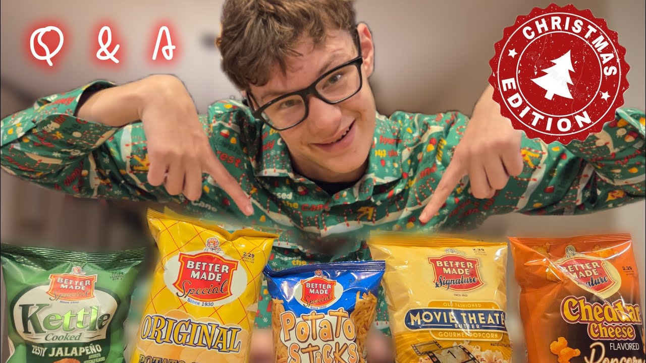 CHRISTMAS Edition Q&A - With AMAZING Snacks!