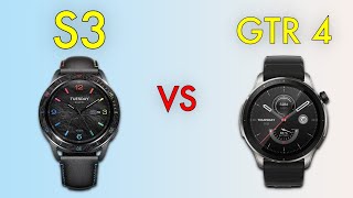 Xiaomi Watch S3 vs Amazfit GTR 4 | Full Specs Compare Smartwatches