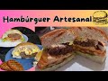 Hambúrguer Caseiro/Artesanal #humburger #hambúrguerartesanal #hamburguercaseiro