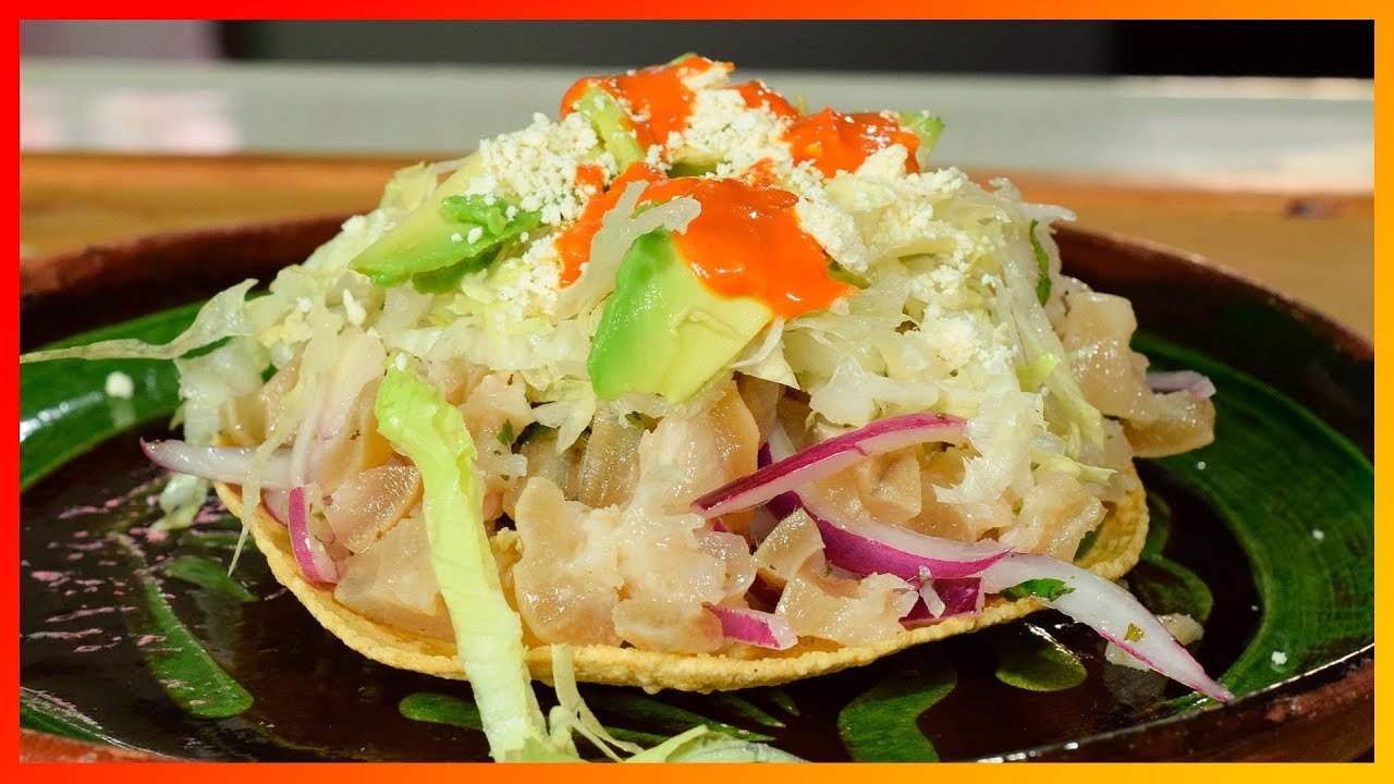 Deliciosas!!! Tostadas de Pata de Res - YouTube