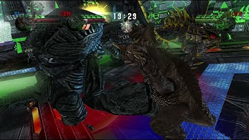 Godzilla Unleashed Overhaul - Baragon, MOGUERA & Jet Jaguar vs. Orga & Megaguirus
