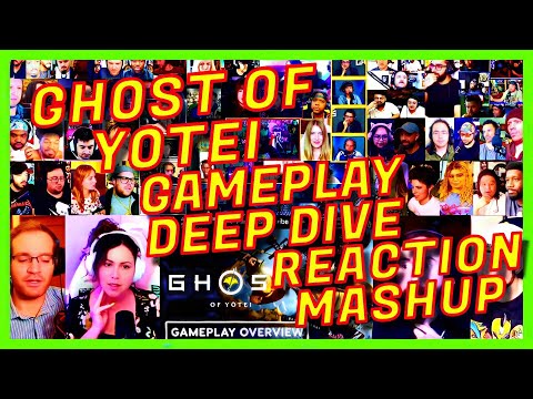 [SUPER MEGA] GHOST OF YOTEI - GAMEPLAY REACTION MASHUP - GAMEPLAY DEEP DIVE MASHUP STATE OF PLAY[AR]