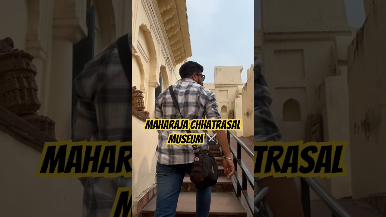 Full Vlog Out NOW - Maharaja Chhatrasal Museum 🚩