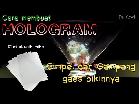  Cara  Membuat  Hologram Dari  Plastik  Mika YouTube